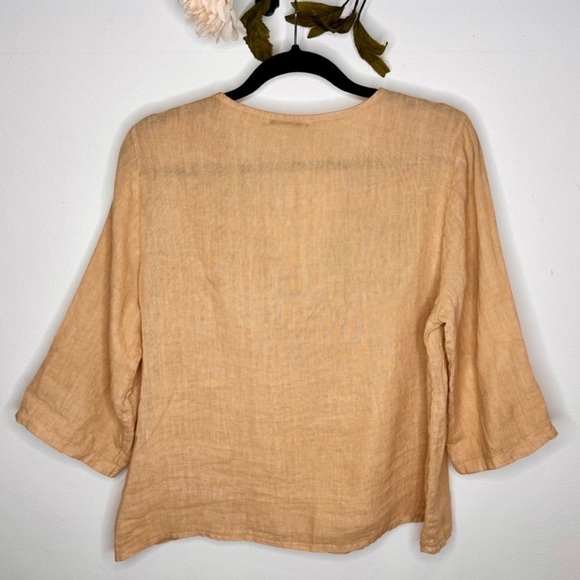 Meo Meli Linen Top - Picture 3 of 5